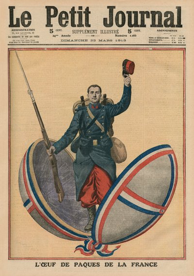 The Easter Egg of France, Front Cover Illustration from 